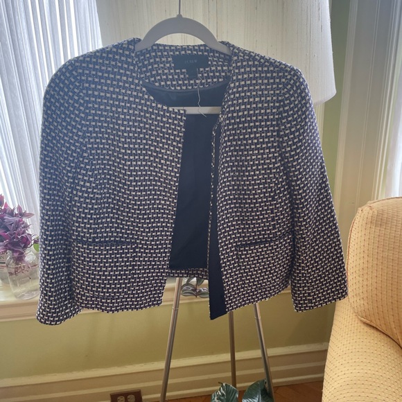 J Crew cropped tweed jacket - Picture 2 of 5